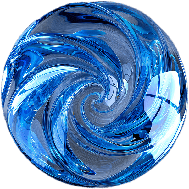 Elemento gráfico azul utilizado por Eurosoft como parte de su imagen asociada al software empresarial